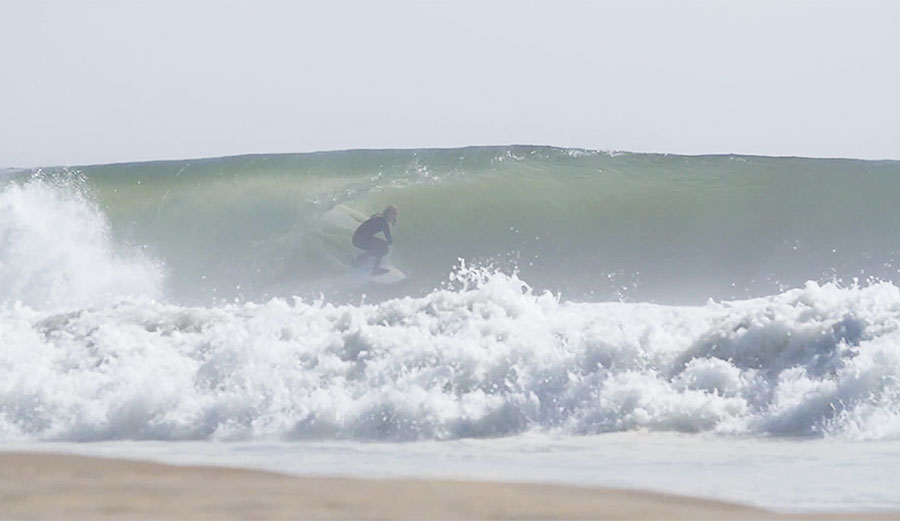 Three waves at Skeleton Bay.