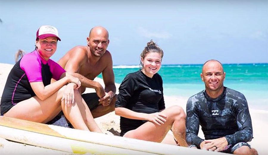 Kelly, Shane, Staci, and her niece on last year's trip. 