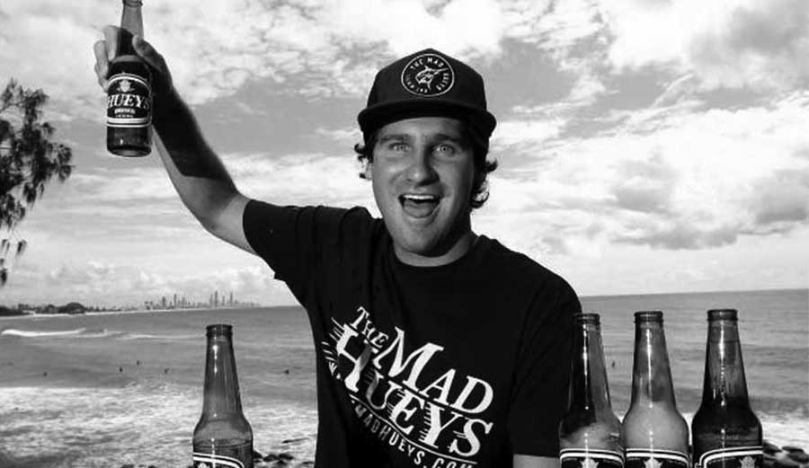 Shaun Harrington The Mad Hueys Beer Lager