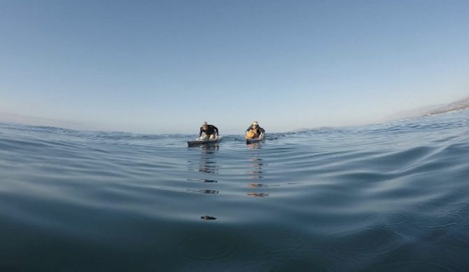 After 2,200 miles of paddling, Casey and Ryan Higginbotham will conclude their 7-month North American paddle in Imperial Beach on Friday. Photo: Instagram/the_north_american_paddle