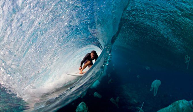 According to some estimates, plastics may outnumber fish in our oceans by 2050. Continued production and use of plastic bags certainly isn't helping. Photo: Surfrider