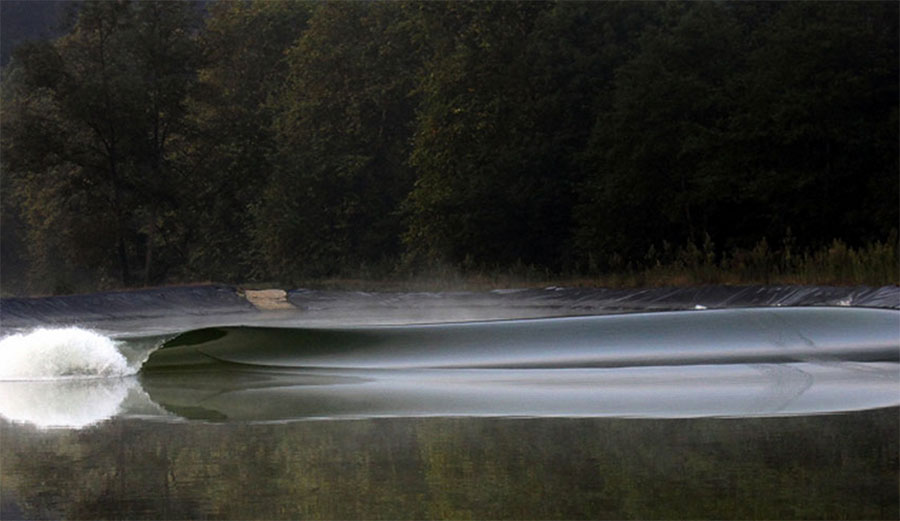 One of the first images Wavegarden released to the public in 2011.