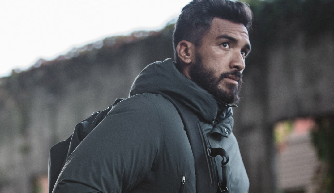 The Stay Puff Parka is deceptively light.