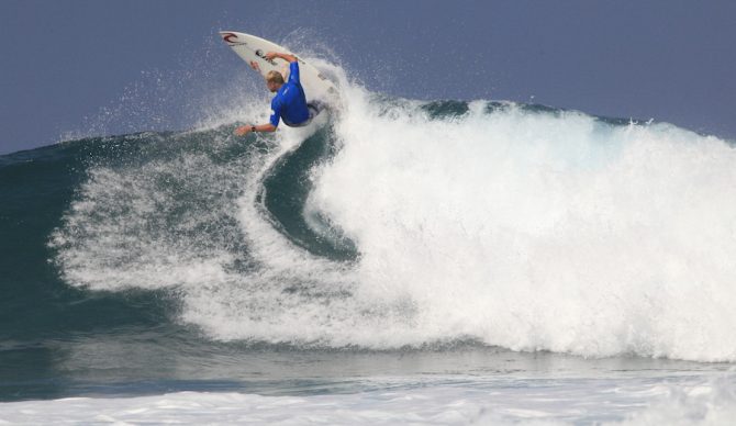 Sometimes there's nothing better than a solid power turn. But can you be a "surfer" just by thinking about surfing?  Photo: Sean Ruttkay