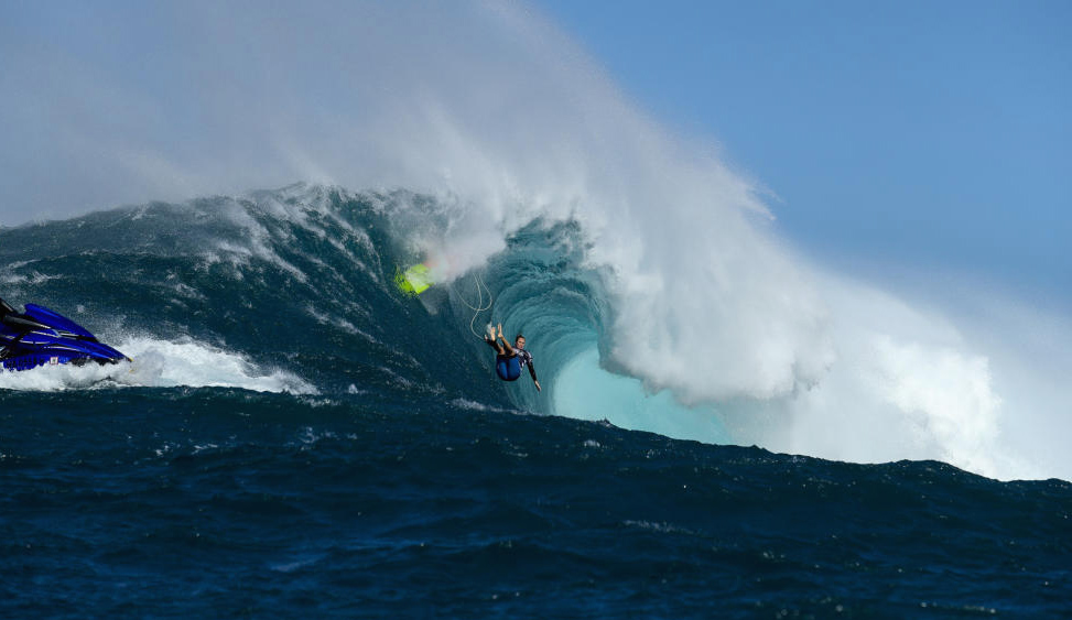 One of big-wave surfing's most accomplished surfers, Paige Alms, undeniably charged at Jaws just a week and a half ago, but are there other takeaways from the women's event at Peahi? Photo: WSL/Kelly Cestari