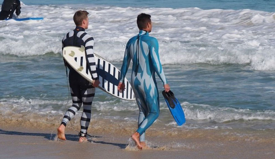 According to the study, these suits took about 5 minutes to get attacked, while a regular one took about 90 seconds.