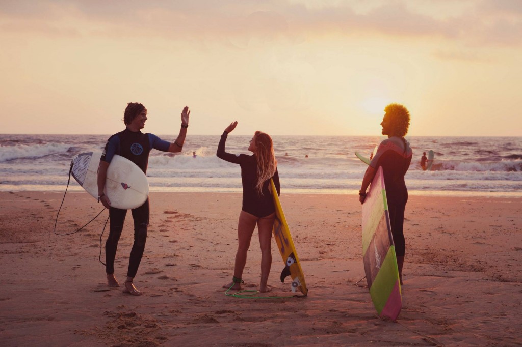 High fives all round ©Dreamsea Surf Camps