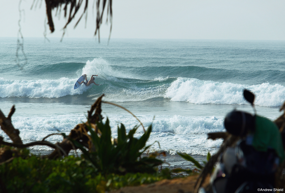 Picking off a fun one in Sri Lanka ©Andrew Shield/LUEX