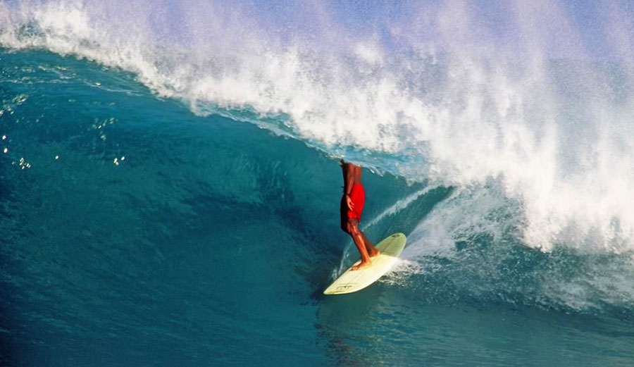Bongo Perkins, legend. Photo: Waterman League