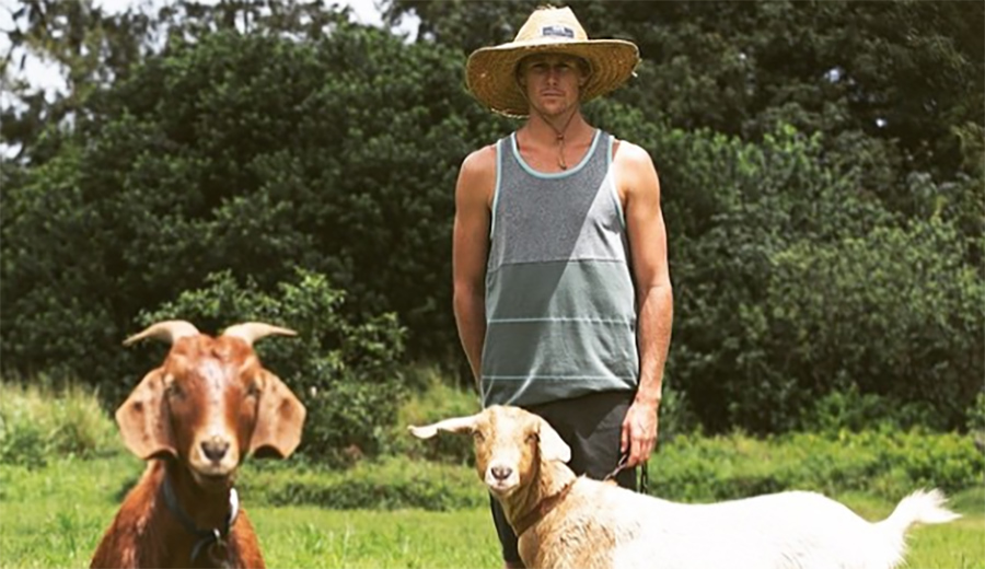 The best three friends that ever were. Ian Walsh, Douglas, and Tina. Photo: @ian.walsh