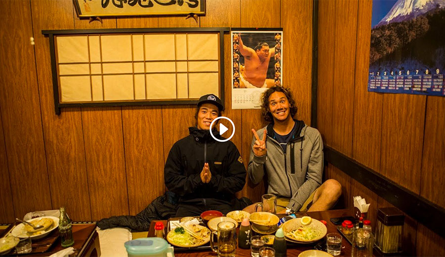 Jordy's trip through Japan is much more interesting than Jordy surfing in Japan.