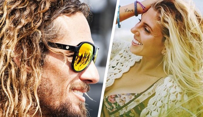 Rob Machado and Sage Erickson Hair