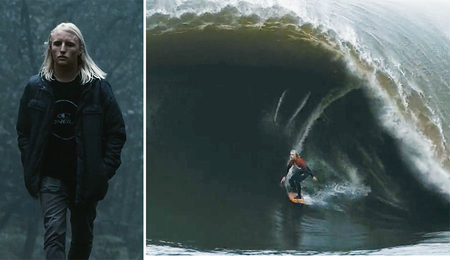 Russell Bierke is made from a different stock than most. Th 18-year-old routinely puts himself on some of the world's heaviest waves and is showing no signs of stopping.