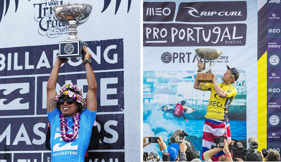 Adriano De Souza and John John Florence represent victory for all of us. They represent victory for surf culture as a whole. Photos: WSL Photos: WSL