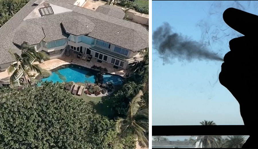 The Weedmaps house.