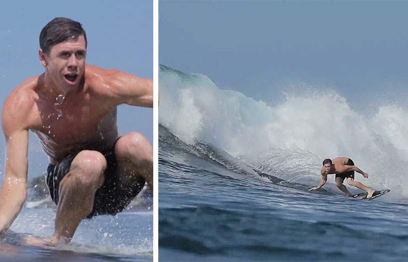 Brad Domke and filmmaker Dylan Palmer have been tirelessly working on a skimboarding video called Skimdonesia