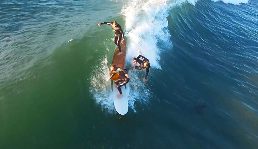 Drone footage changed the surf video game. With their release to the everyday consumer, it became possible the average joe to capture stunning hi-def footage of views we'd never seen.