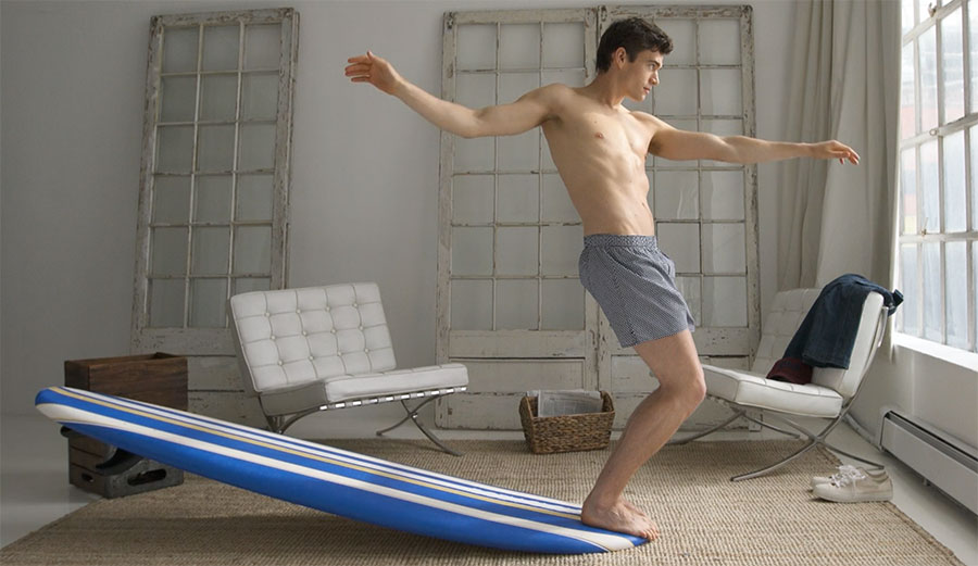 NYC director Mike Mellia filmed a series of video loops for the GAP.