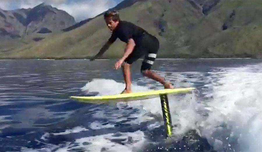 Kai Lenny is on a whole different level than other surfers.