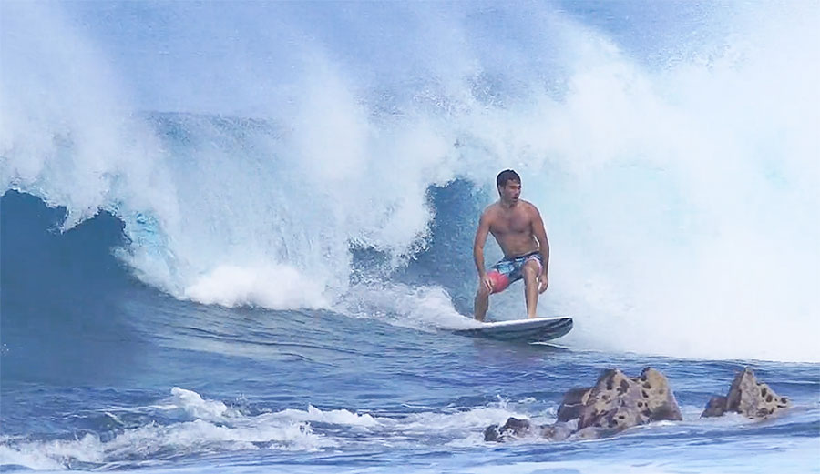 Surfing looks different through Mason Ho's eyes.