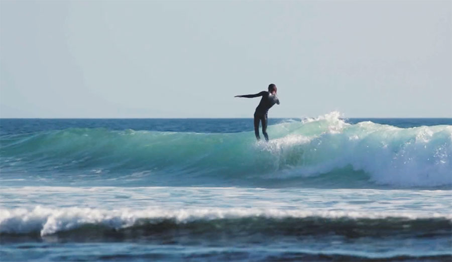 Nathan Adams shows what surfing well means on two beautiful surfboards created by Almond Surfboards.