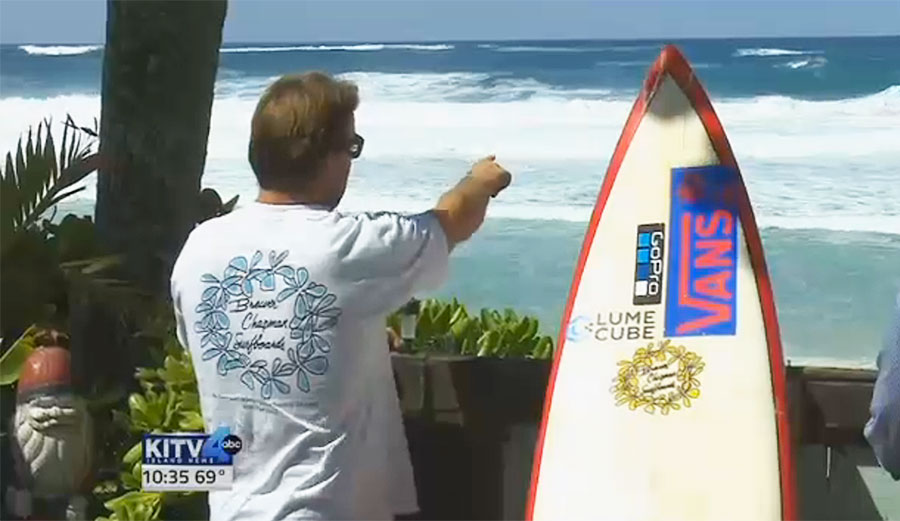 Kalani Chapman Remembers the Day He Almost Died At Pipeline