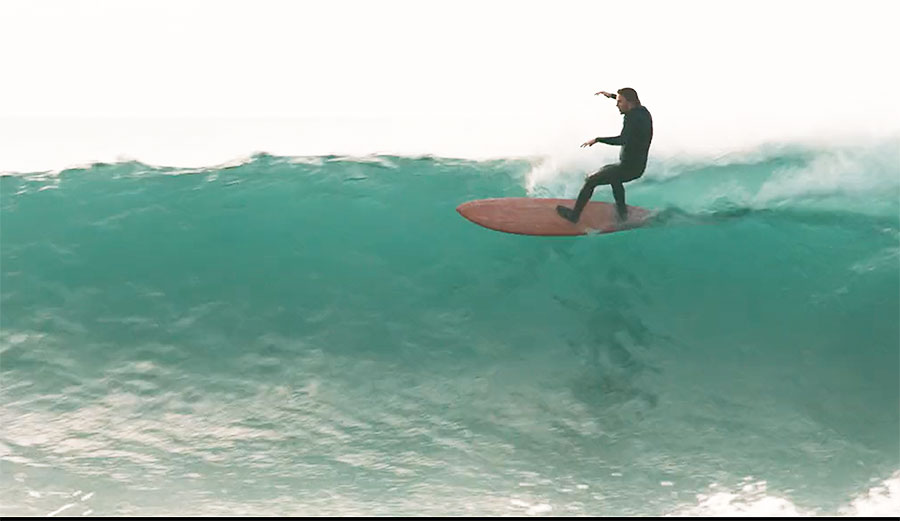 In the video above Jack Lynch and Shaun Manners–two surfers with radically different styles–take to South Africa's most famous canvas and paint it with two radically different surfboards.