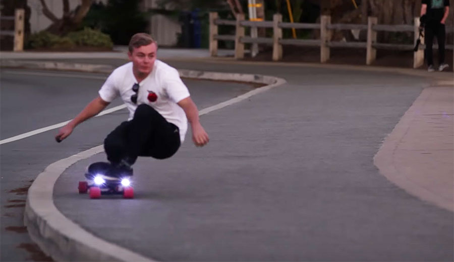Are you a rich lazy person? Do you hate moving your body? Do you wish that all stairs were escalators and all sidewalks were moving ones? Here's your skateboard!