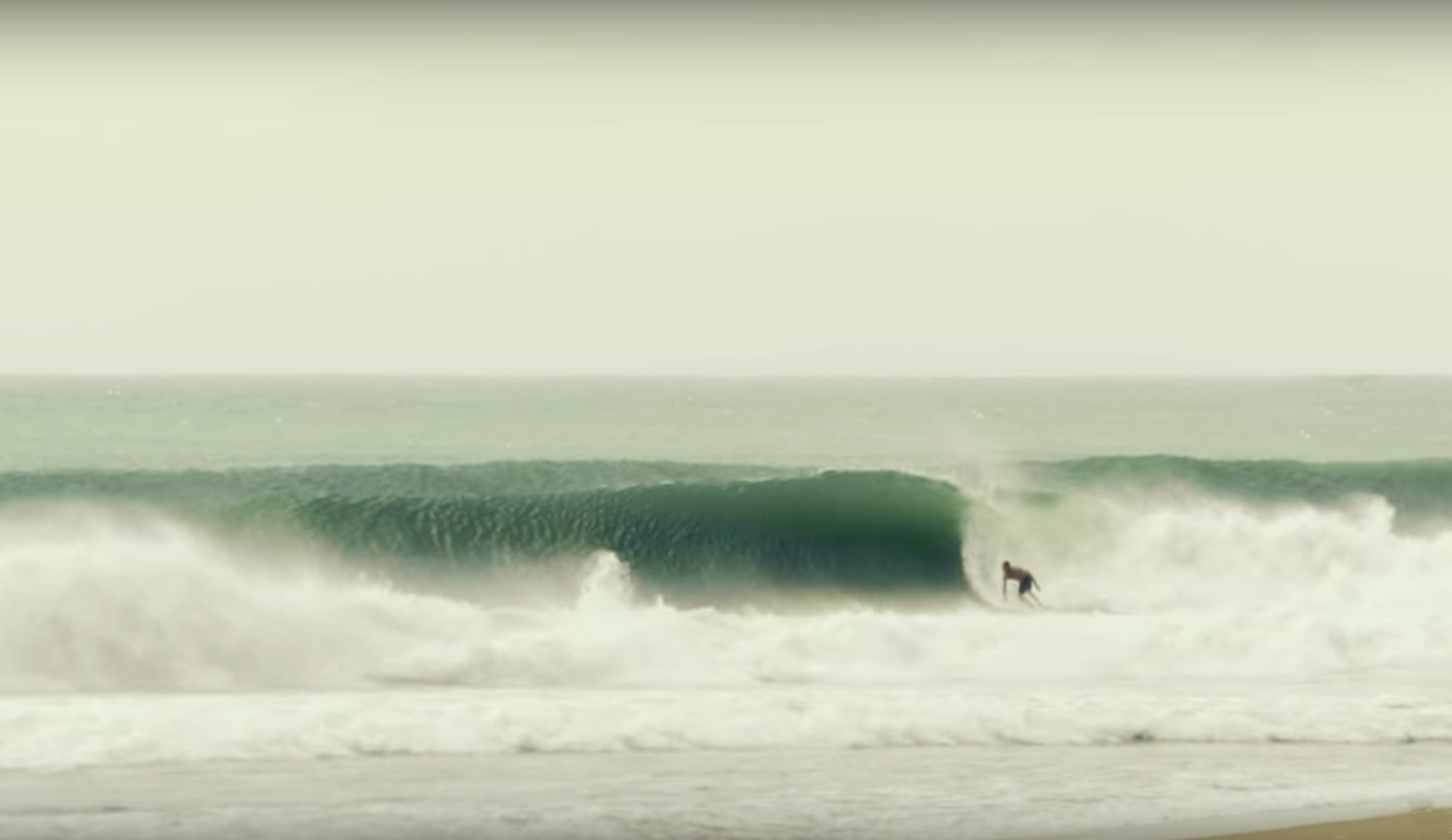 Mick Fanning and his new toy. The snake.