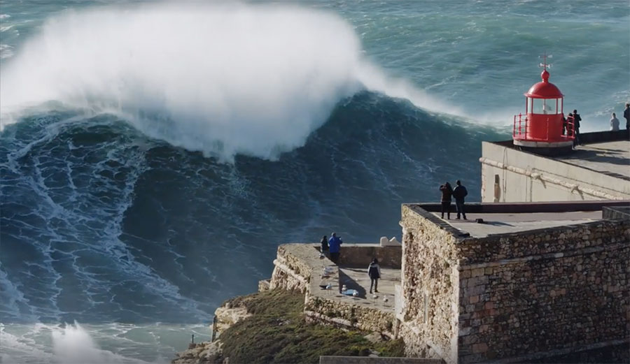 Nazaré is, without a doubt, one of the most powerful waves on earth, and last Thursday, things went absolutely nuclear.