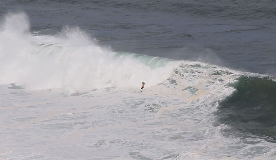 Excitement bubbles up inside you like water boiling over in a pot, and when someone like Albee Layer–a man who, by every measure, should be used to this kind of thing–claims this hard, you know it was a special wave.