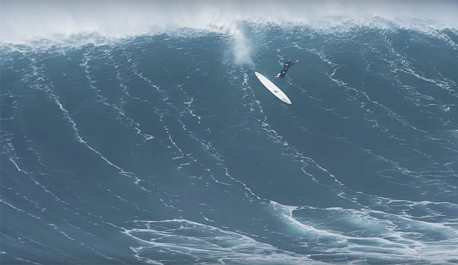 It's safe to assume that Tom Lowe doesn't view wipeouts in the same way as a normal surfer.