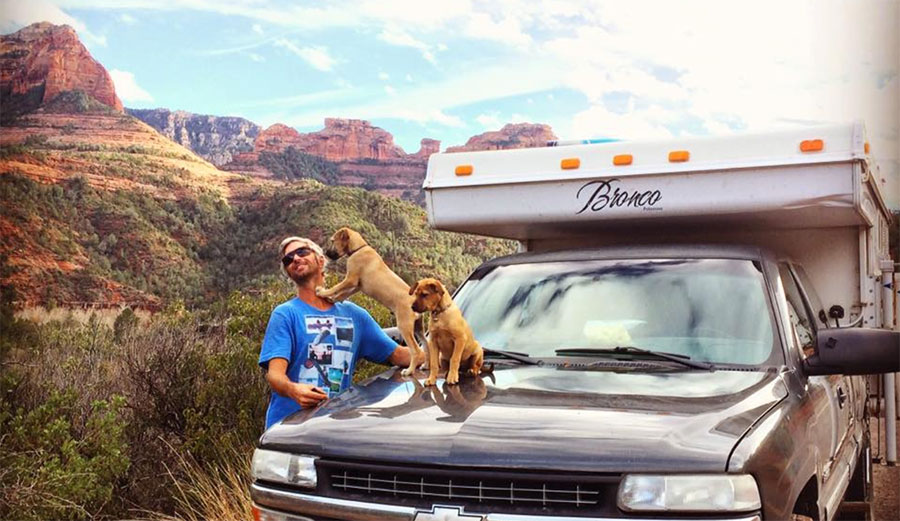 On the way home to their new home. Photo: Canty