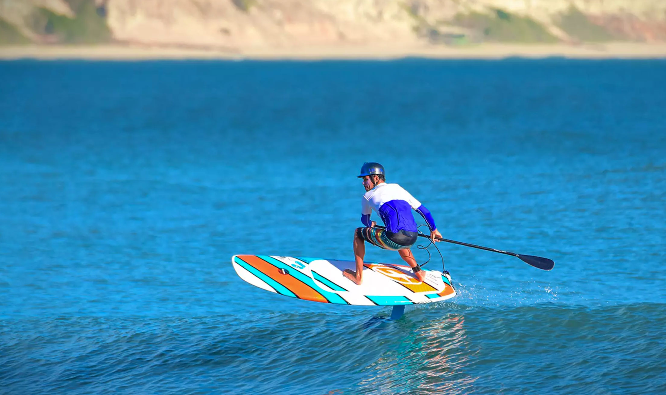 If there are three things in the surf world that get core surfers (whatever core means) upset, they're stand-up paddling, hydro foiling, and Laird Hamilton.