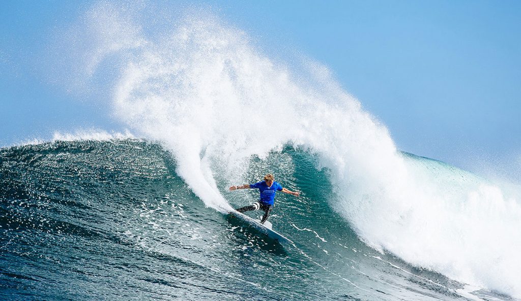 If John John Florence continues performing the way he just did, there isn't anyone on tour that can touch him.