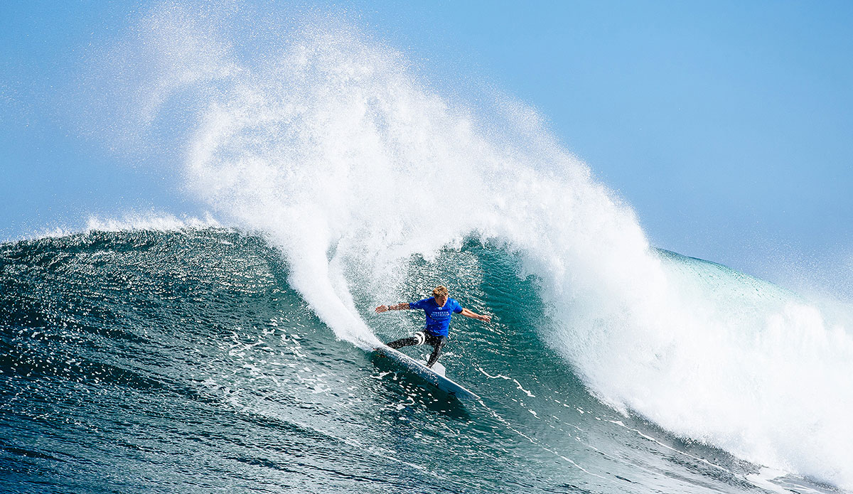 If John John Florence continues performing the way he just did, there isn't anyone on tour that can touch him.