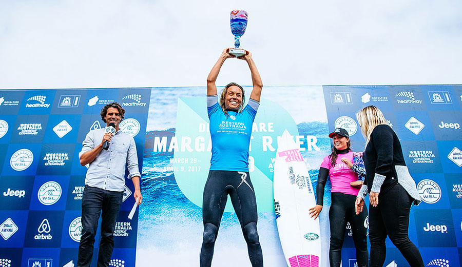 With her fitness on point and her confidence soaring, it's not hard to see Sally Fitzgibbons taking a commanding lead in the race for the world title.