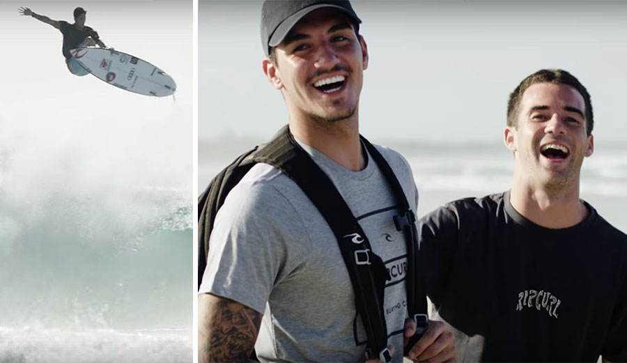 This is Gabriel Medina the human, and it's a much lighter side than you might expect.