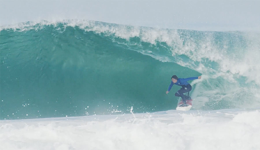He's not one to chase fame–he's one to chase waves.