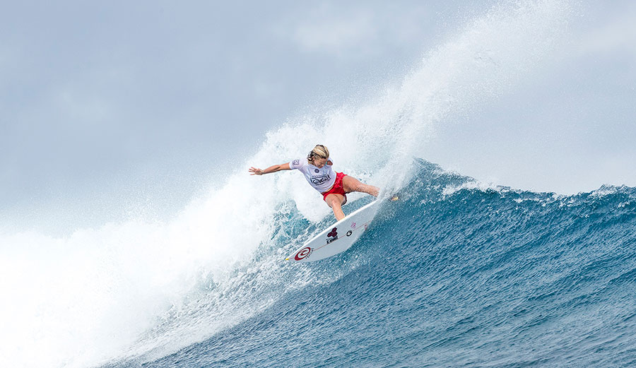 Bethany Hamilton is in very, very fine form this year. Photo: WSL