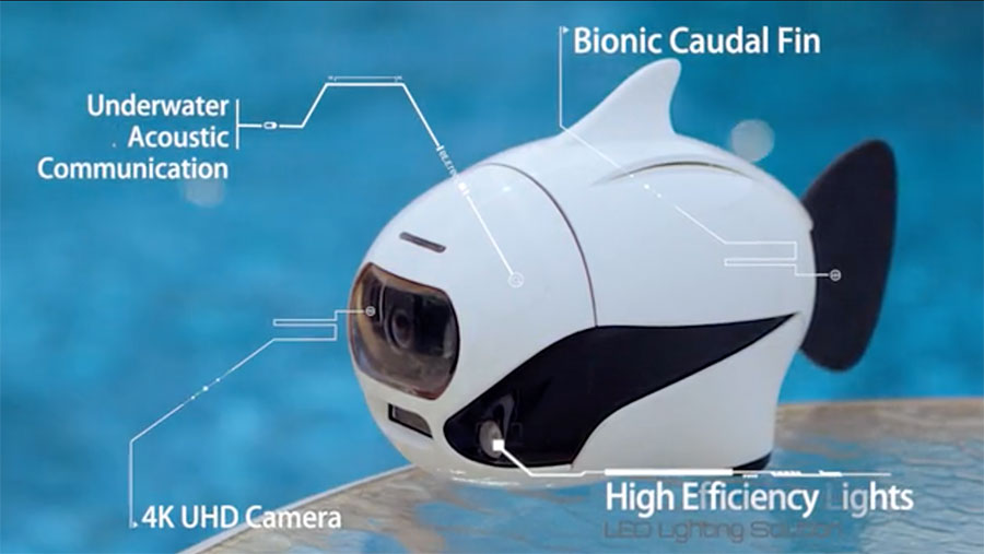 biki the underwater drone