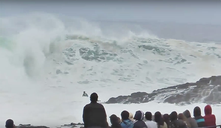 Big and fast, El Gringo's not a wave to be trifled with.
