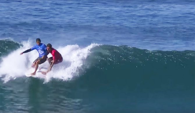 The first wave of the heat saw Toledo getting an interference call. Now, he's been suspended from the Fiji event.