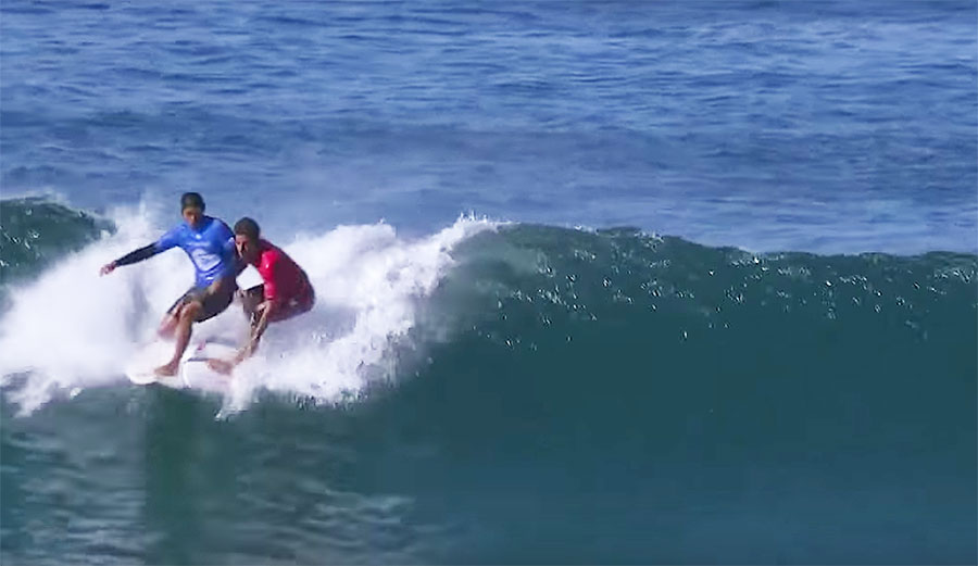 The first wave of the heat saw Toledo getting an interference call. Now, he's been suspended from the Fiji event.