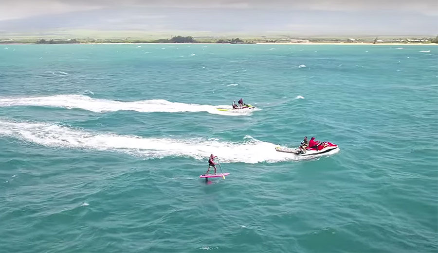 The Bluesmiths Paddle Imua Race is a grueling event. This year, on May 6th, a 13-year-old almost won it.