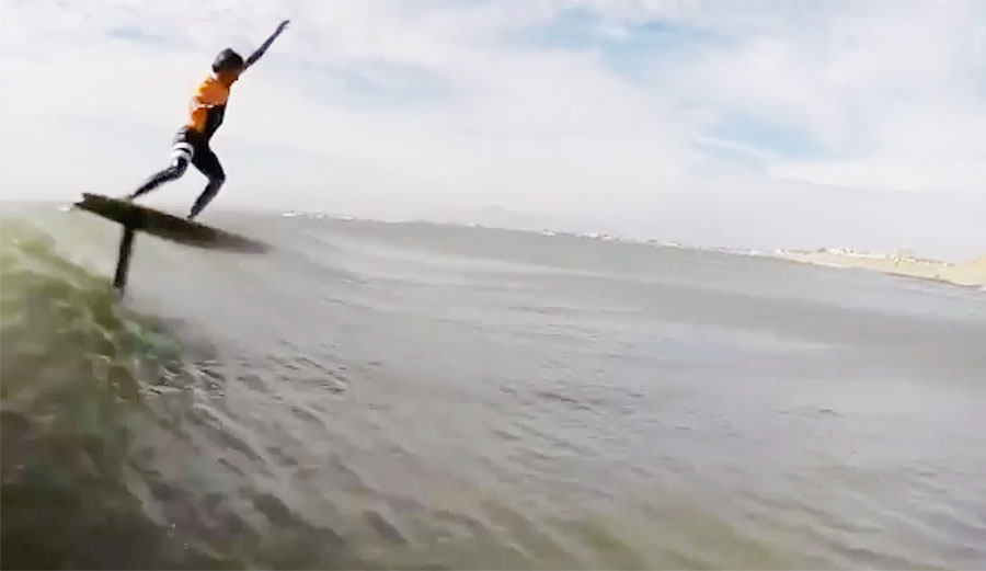 Kai Lenny routinely does things in surfing that no one else is doing. This time, it was hydrofoiling in Peru and Chicama.