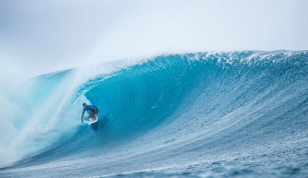 Yesterday was the first day of the Outerknown Fiji Pro, and it did not disappoint.