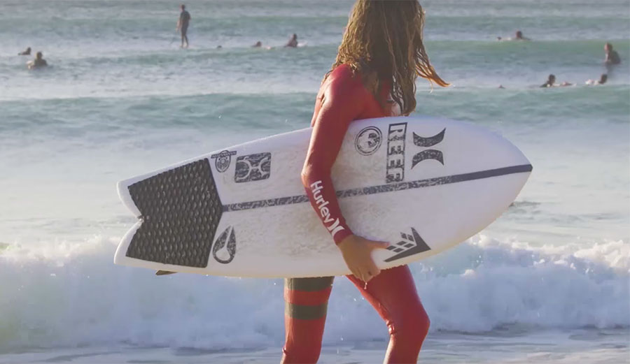 Everything looks easy for Rob Machado, from spitting Pipeline tubes to little French beachies.