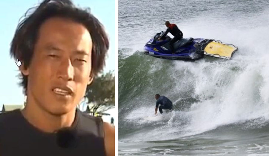 Sam Yoon has had enough of Jet Skis in the lineup.