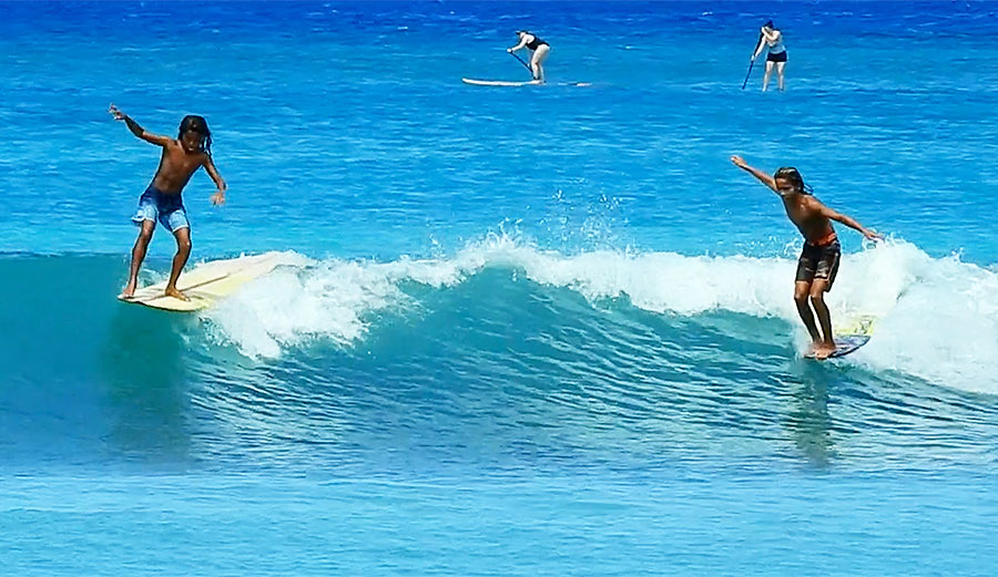 Smiling should be considered the most stylish maneuver in surfing.